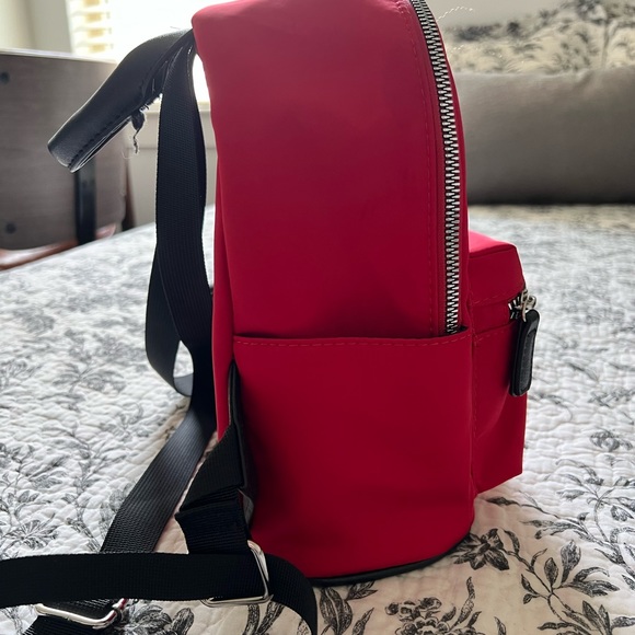 Red Mini Backpack. Like new! - Picture 2 of 4